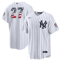 Fourth of July New York Yankees Giancarlo Stanton Nike White USA 250 Stadium Jersey product image 1, provided for visual