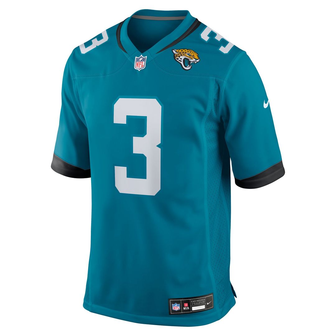 Jacksonville Jaguars Jakobi Meyers Nike Black Alternate Game Jersey product image 14, provided for visual reference and