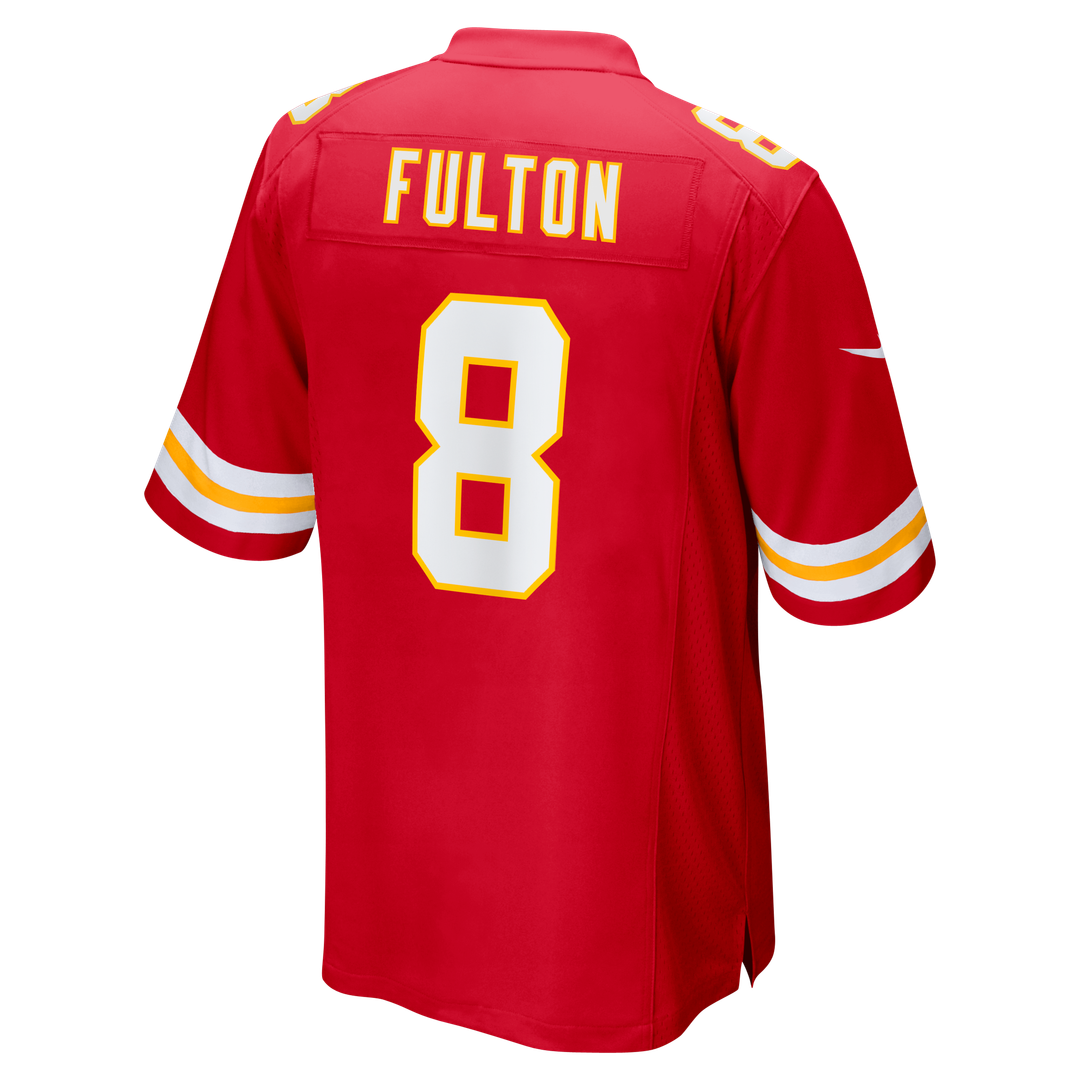 Kansas City Chiefs Kristian Fulton Nike Red Team Game Jersey product image 3, provided for visual reference and product