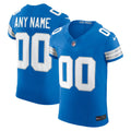 Detroit Lions Nike Blue Team Vapor F.U.S.E. Elite Custom Jersey product image 1, provided for visual reference and product
