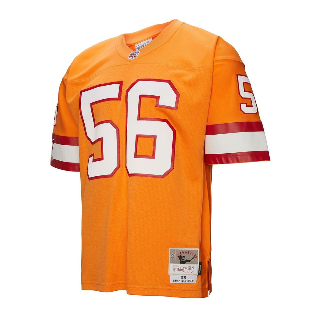 Tampa Bay Buccaneers Hardy Nickerson Mitchell & Ness Orange 1993 Legacy Replica Jersey product image 8, provided for visual