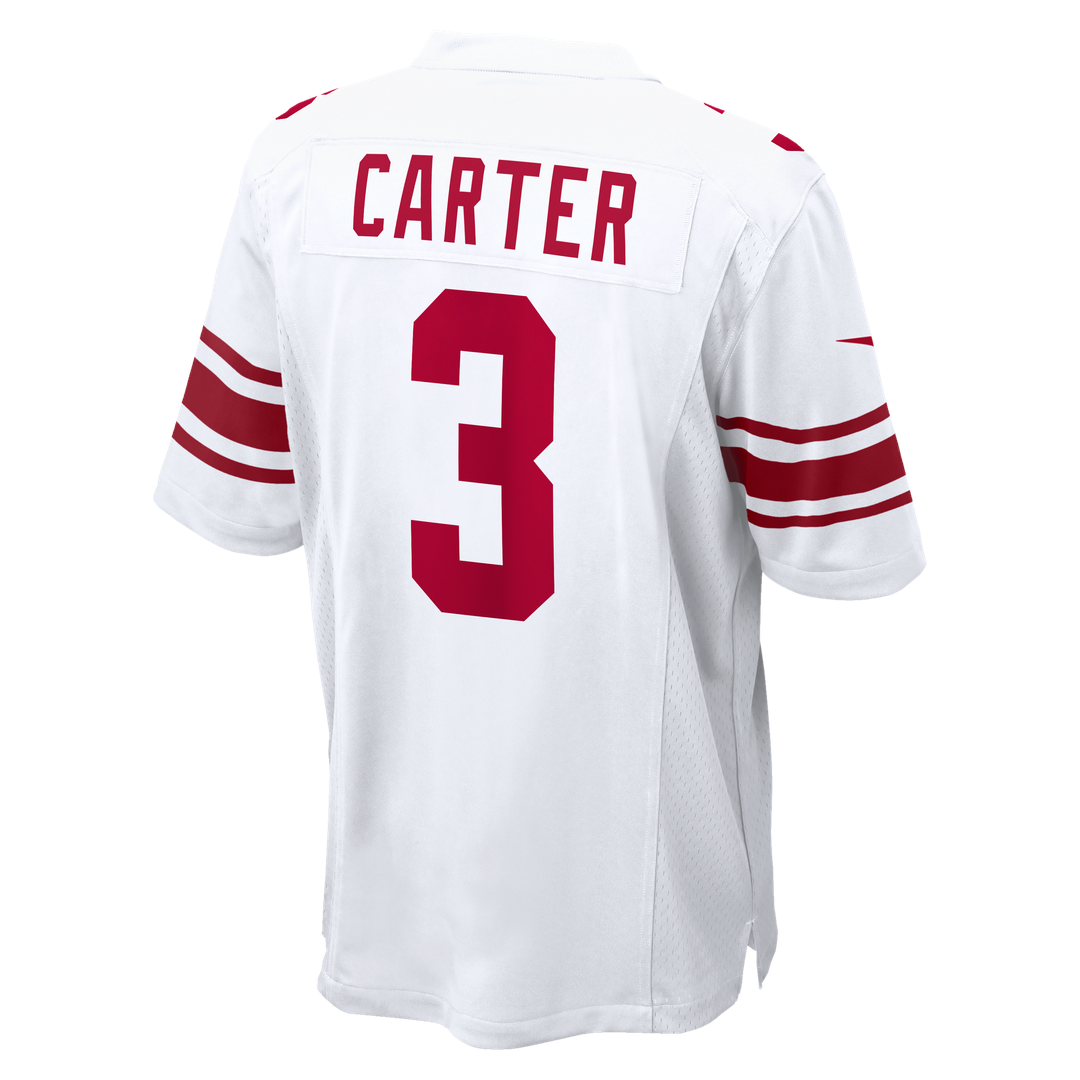 New York Giants Abdul Carter Nike White Game Jersey product image 3, provided for visual reference and product detail review