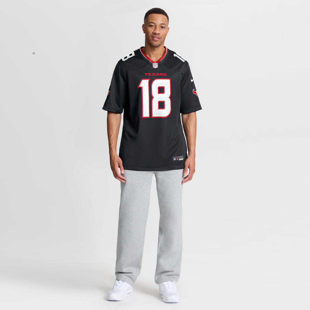 Houston Texans Graham Mertz Nike Navy Team Game Jersey product image 7, provided for visual reference and product detail