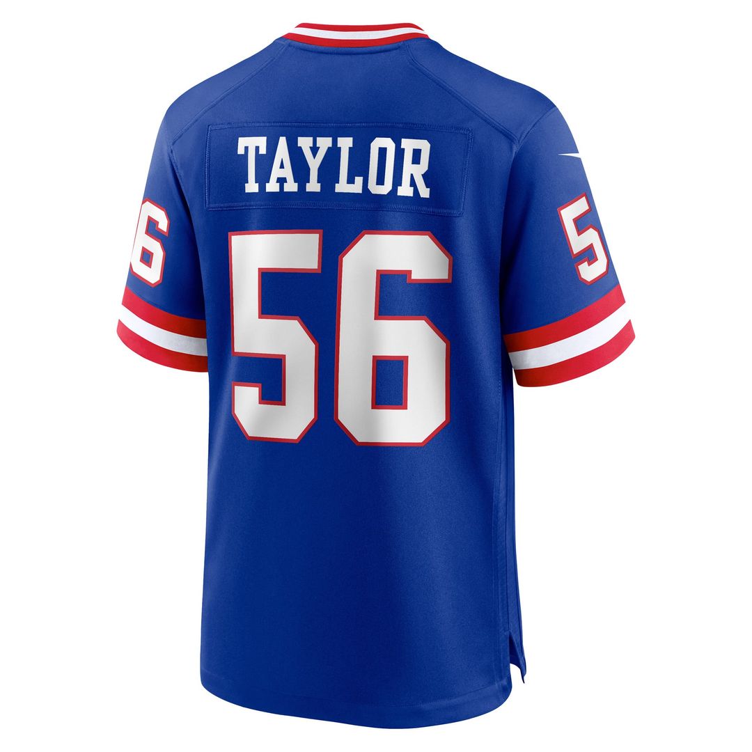 New York Giants Lawrence Taylor Nike Royal Classic Retired Player Game Jersey product image 3, provided for visual reference