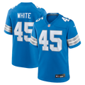 Detroit Lions Devin White Nike Blue Team Game Jersey product image 1, provided for visual reference and product detail review