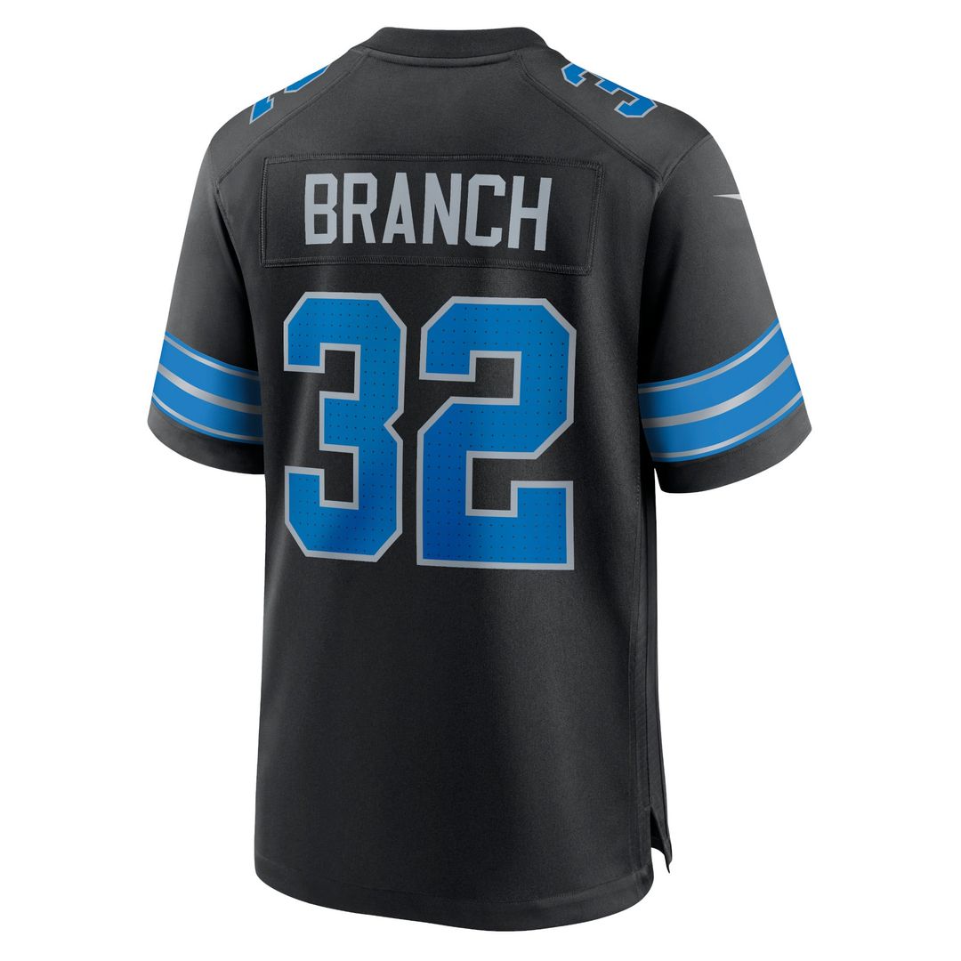 Detroit Lions Brian Branch Nike White White Game Jersey product image 17, provided for visual reference and product detail