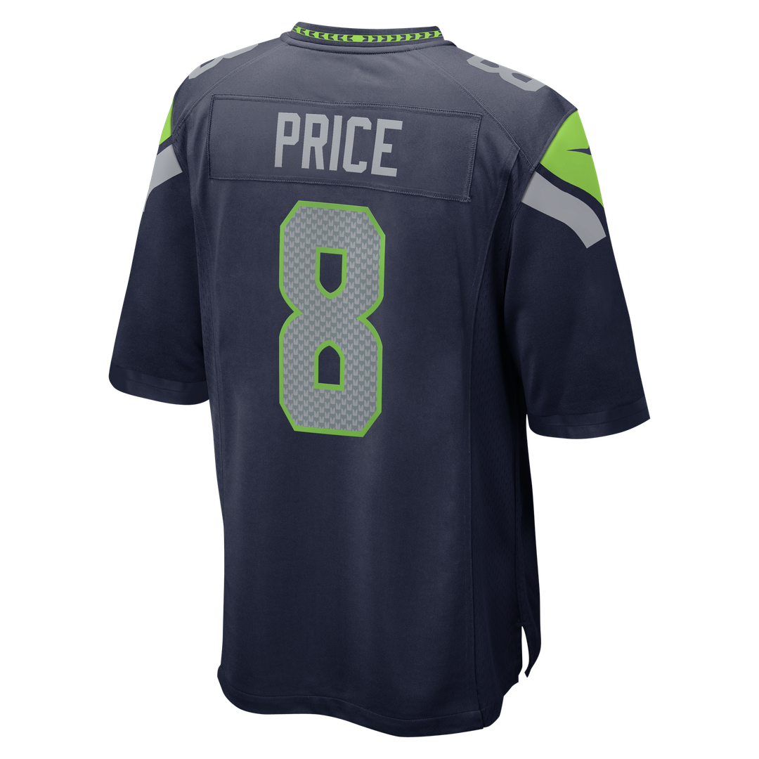 Seattle Seahawks Jadarian Price Nike Royal Alternate Game Jersey product image 9, provided for visual reference and product