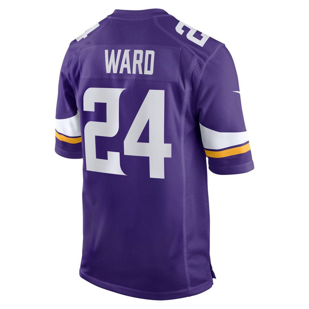 Minnesota Vikings Jay Ward Nike Purple Team Game Jersey product image 3, provided for visual reference and product detail