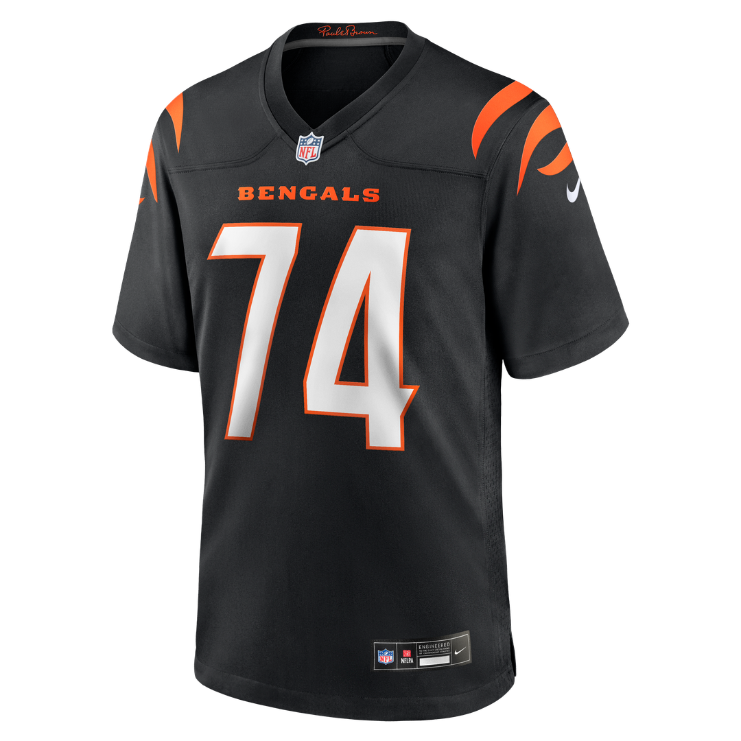 Cincinnati Bengals Jalen Rivers Nike Black Team Game Jersey product image 2, provided for visual reference and product