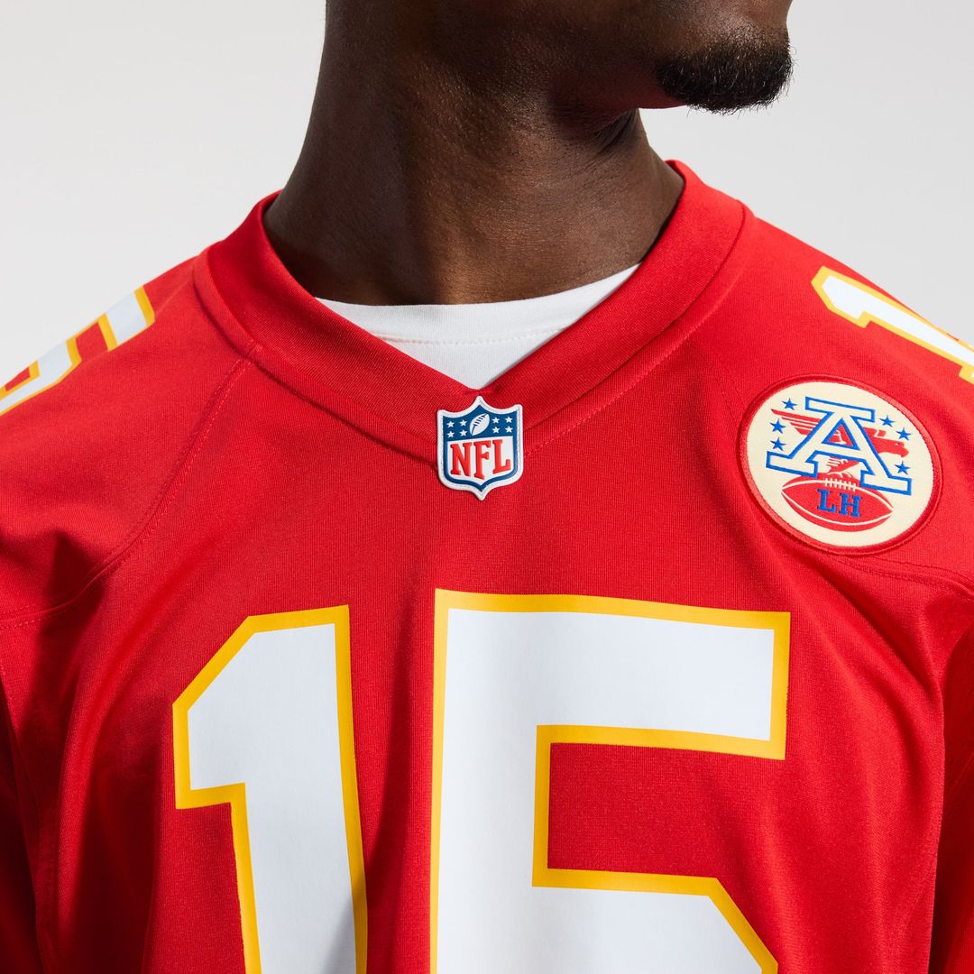 Kansas City Chiefs Patrick Mahomes Nike Red Game Jersey product image 8, provided for visual reference and product detail