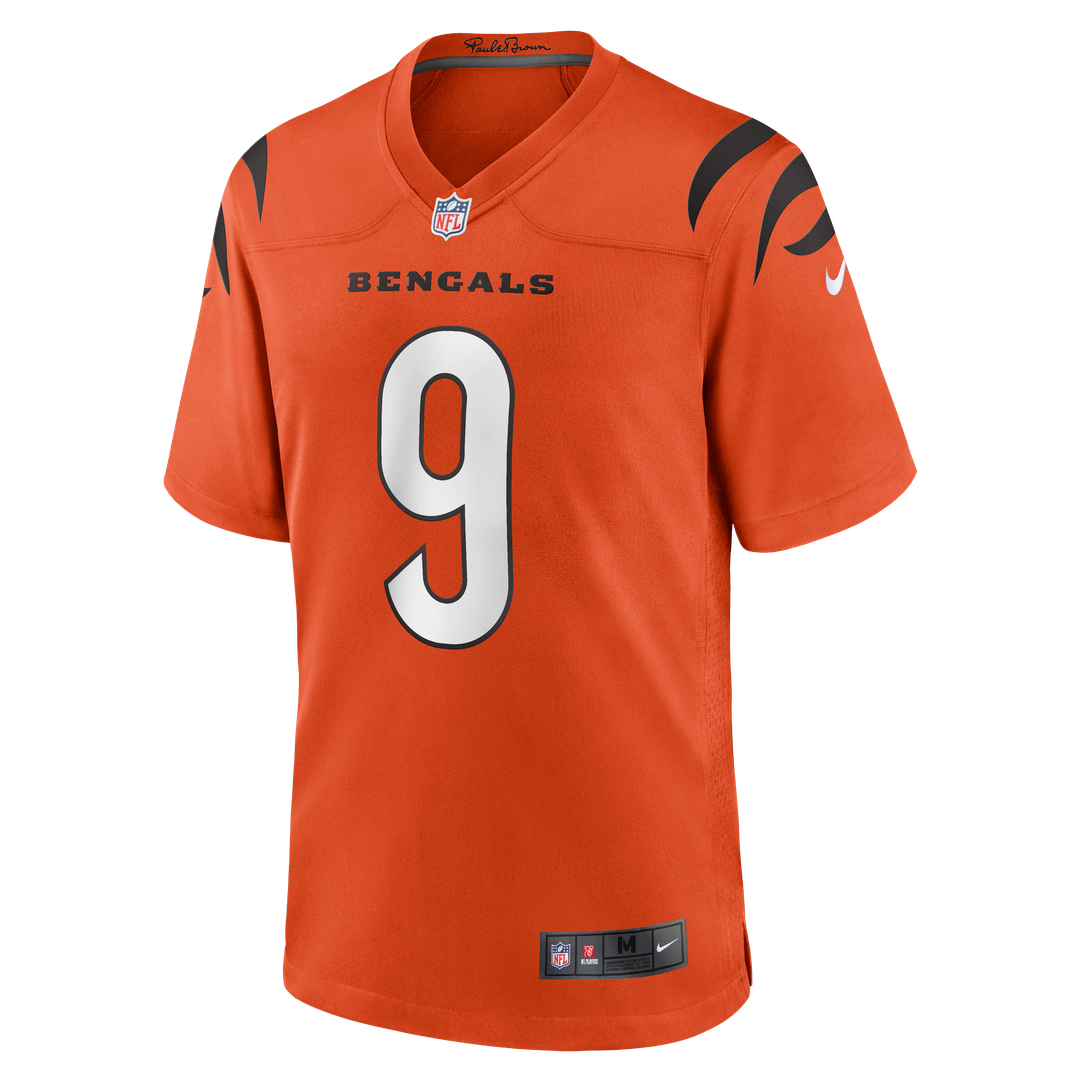 Cincinnati Bengals Joe Burrow Nike White Game Jersey product image 32, provided for visual reference and product detail