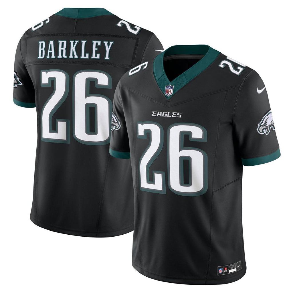 Philadelphia Eagles Saquon Barkley Nike Black Vapor F.U.S.E. Limited Jersey product image 4, provided for visual reference
