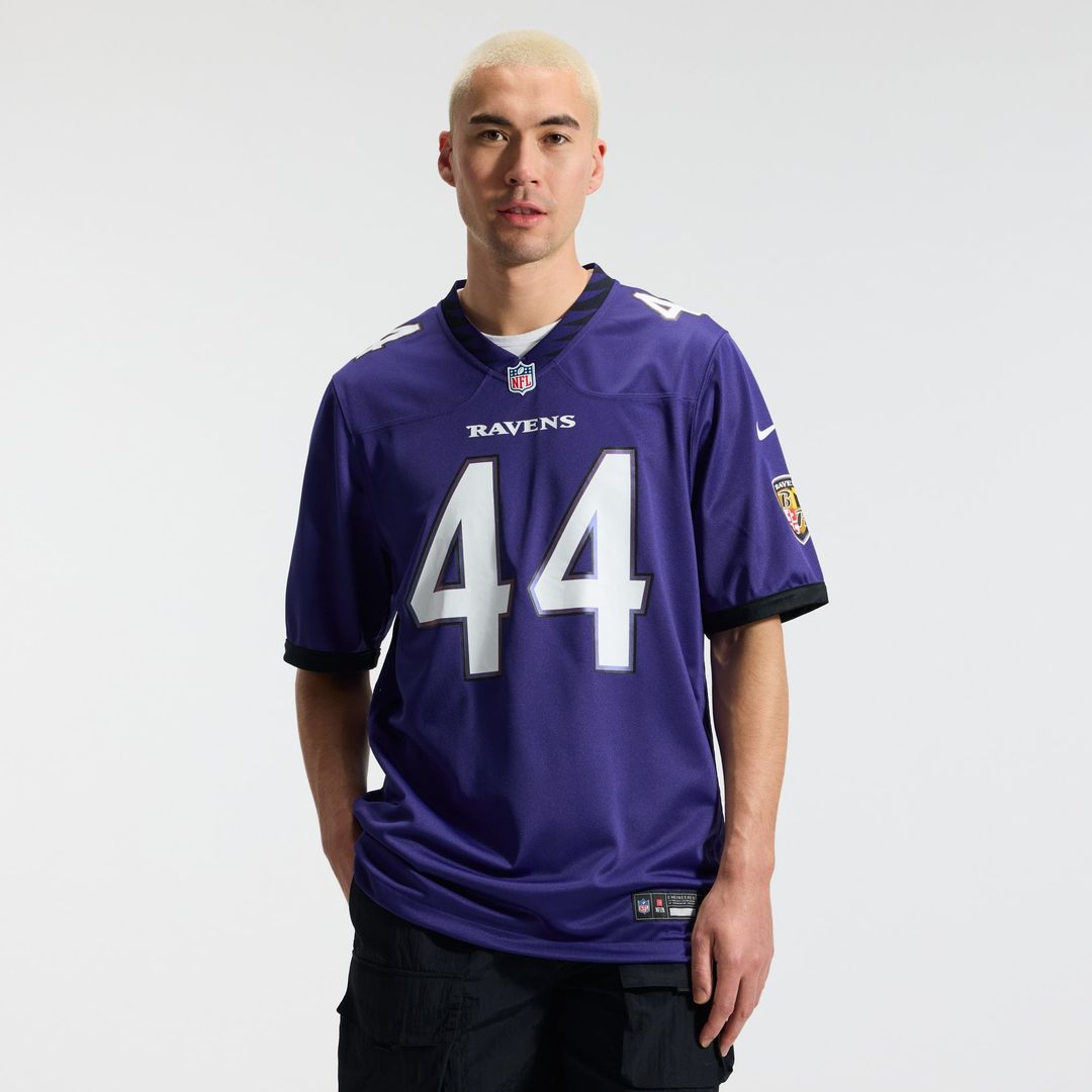 Baltimore Ravens Marlon Humphrey Nike Purple Team Game Jersey product image 15, provided for visual reference and product