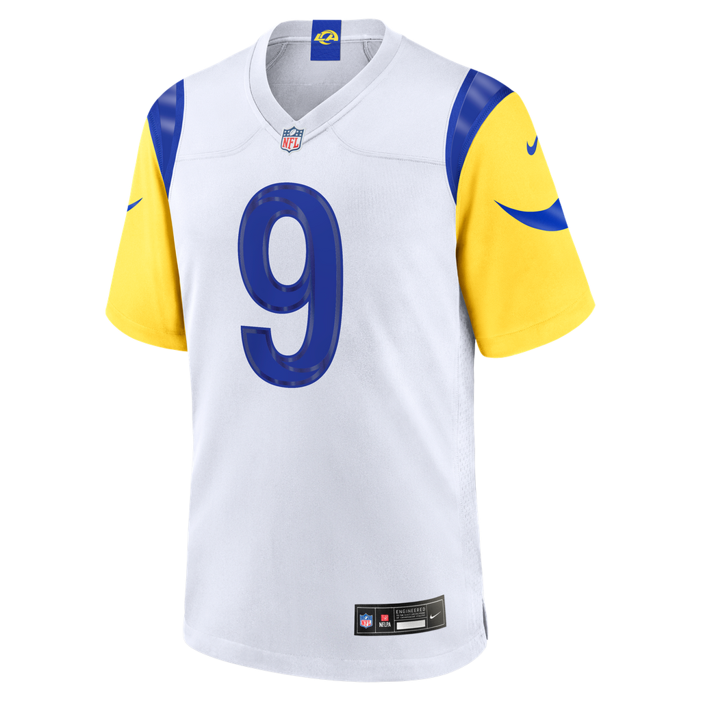 Los Angeles Rams Matthew Stafford Nike White White Game Player Jersey product image 2, provided for visual reference and
