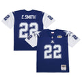 Dallas Cowboys Emmitt Smith Mitchell & Ness Navy 1995 Legacy Replica Jersey product image 1, provided for visual reference
