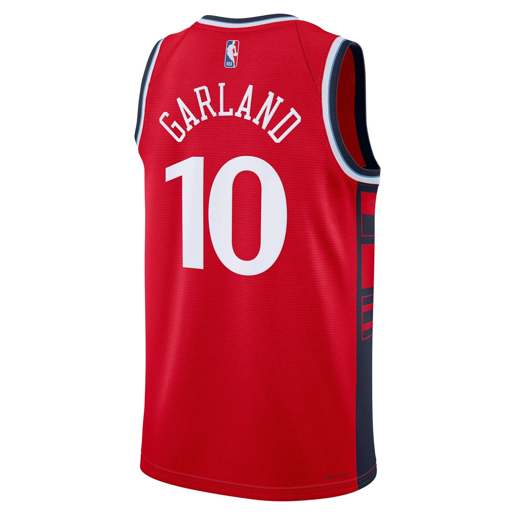 LA Clippers Jordan Brand 2024/25 Statement Edition Swingman Jersey - Red - Darius Garland - Unisex product image 4, provided