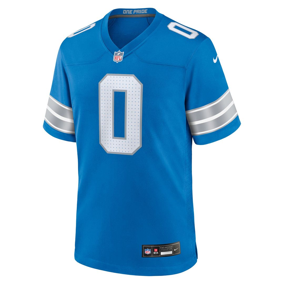 Detroit Lions Jahmyr Gibbs Nike White Game Player Jersey product image 21, provided for visual reference and product detail