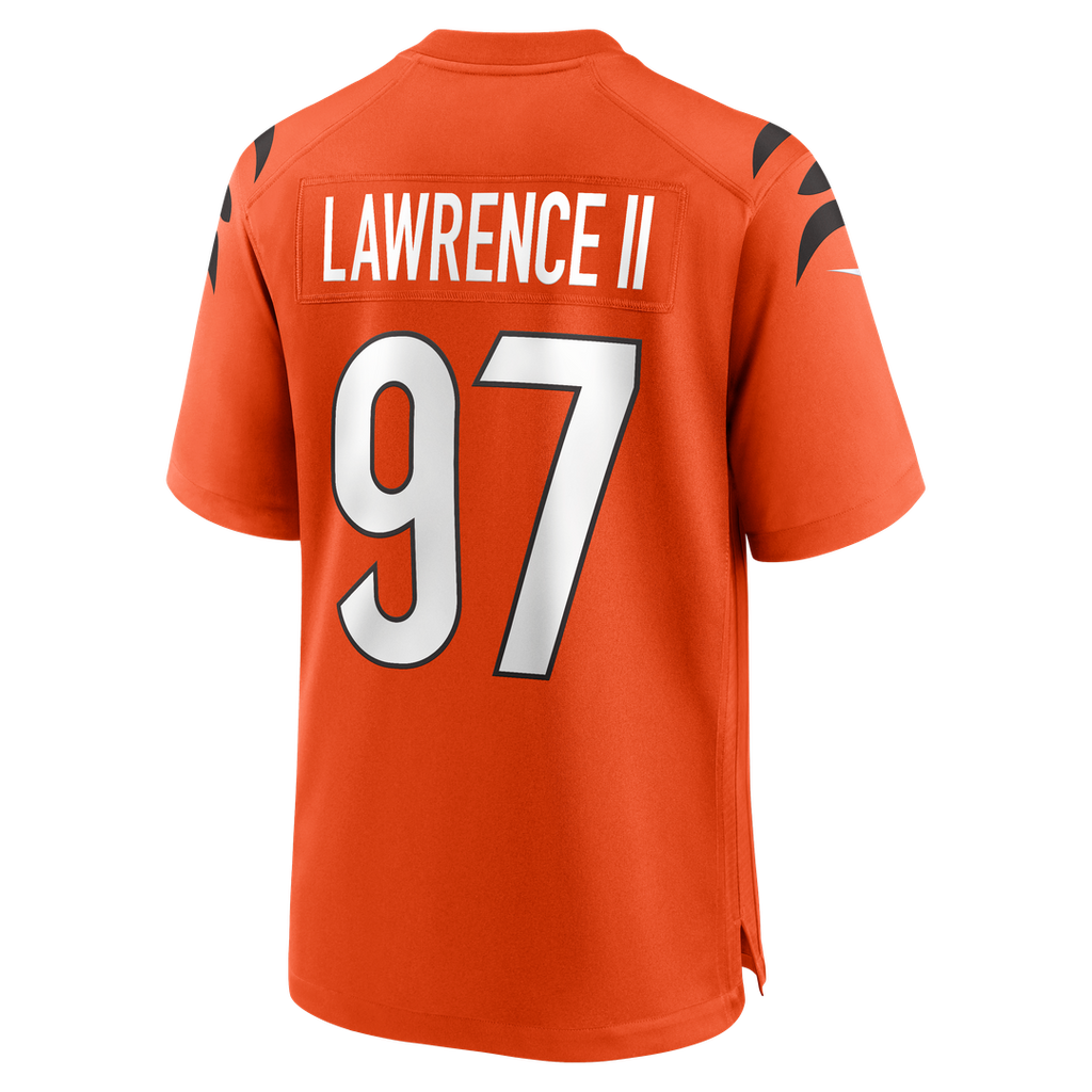 Cincinnati Bengals Dexter Lawrence II Nike Black Game Jersey product image 13, provided for visual reference and product