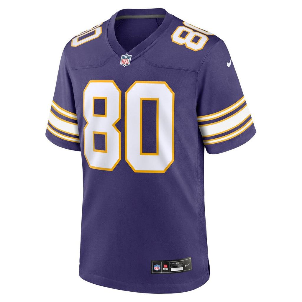 Minnesota Vikings Cris Carter Nike Purple Retired Player Alternate Game Jersey product image 2, provided for visual