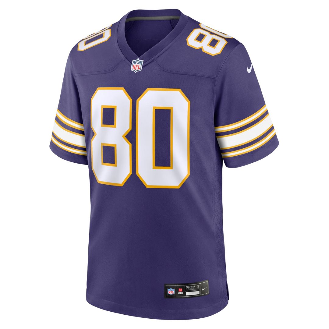 Minnesota Vikings Cris Carter Nike Purple Retired Player Alternate Game Jersey product image 2, provided for visual