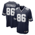 Dallas Cowboys Luke Schoonmaker Nike Navy Team Game Jersey product image 1, provided for visual reference and product detail