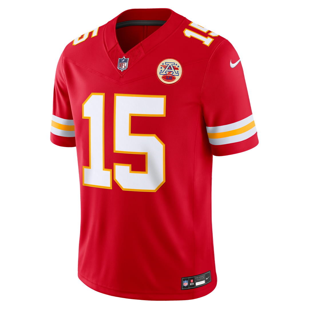 Kansas City Chiefs Patrick Mahomes Nike White Vapor F.U.S.E. Stitched Limited Jersey product image 12, provided for visual