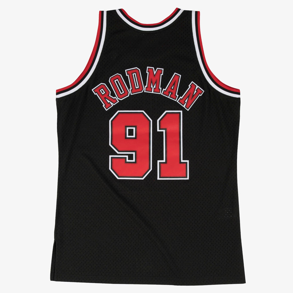 Chicago Bulls Mitchell & Ness Swingman Jersey Alternate Dennis Rodman 1997 product image 3, provided for visual reference