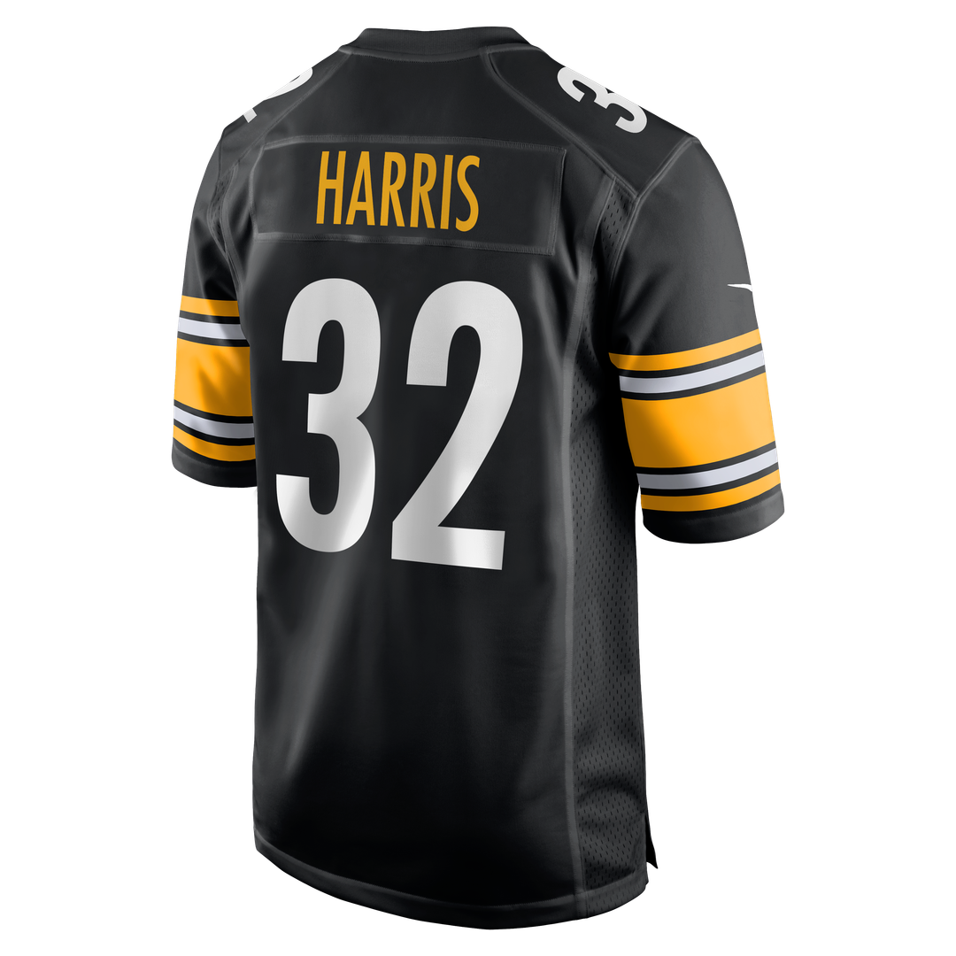 Pittsburgh Steelers Franco Harris Nike Black Game Retired Player Jersey product image 3, provided for visual reference and