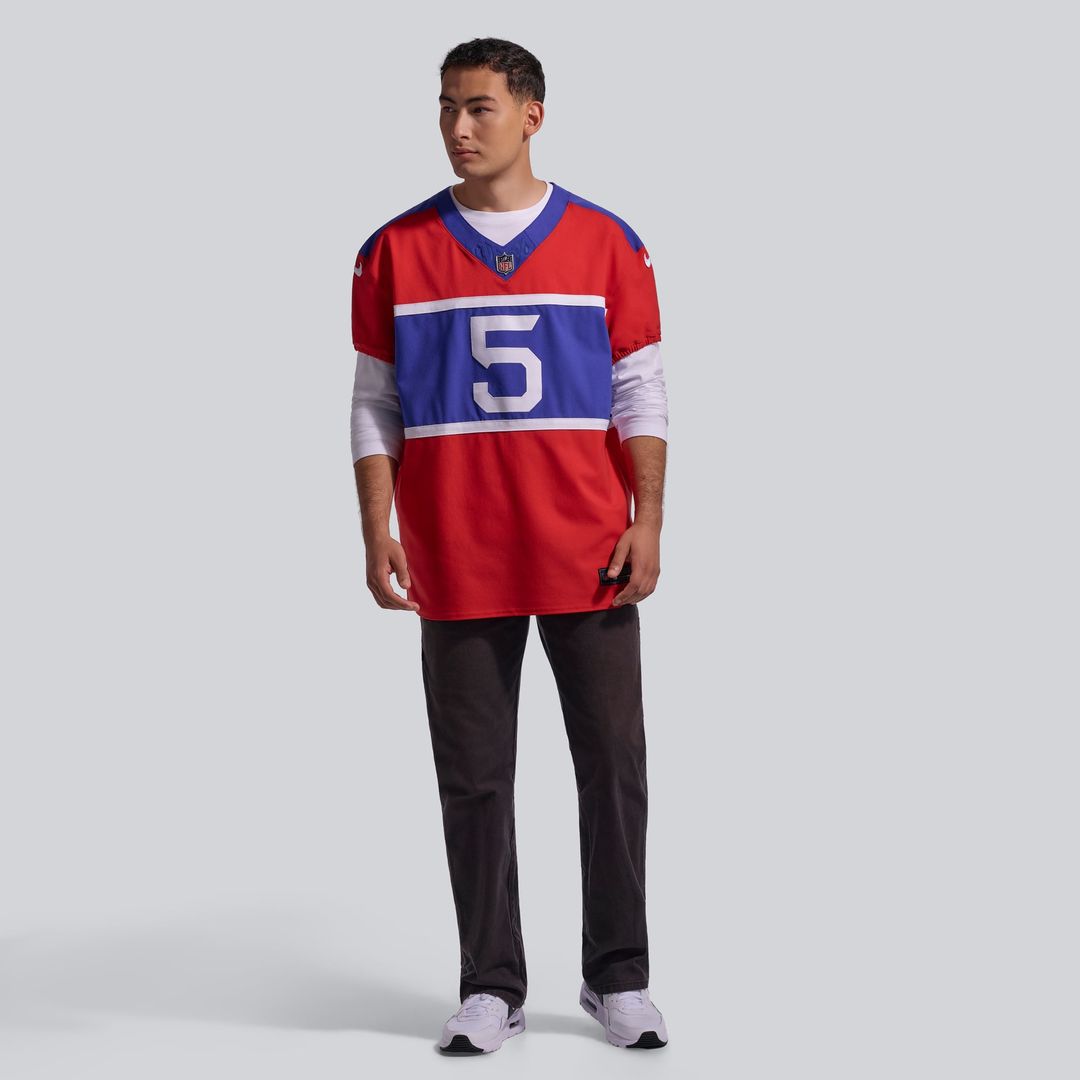 New York Giants Kayvon Thibodeaux Nike Red Alternate Vapor F.U.S.E. Elite Jersey product image 4, provided for visual