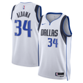 Dallas Mavericks Nike Association Edition Swingman Jersey - White - Santi Aldama - Unisex product image 1, provided for