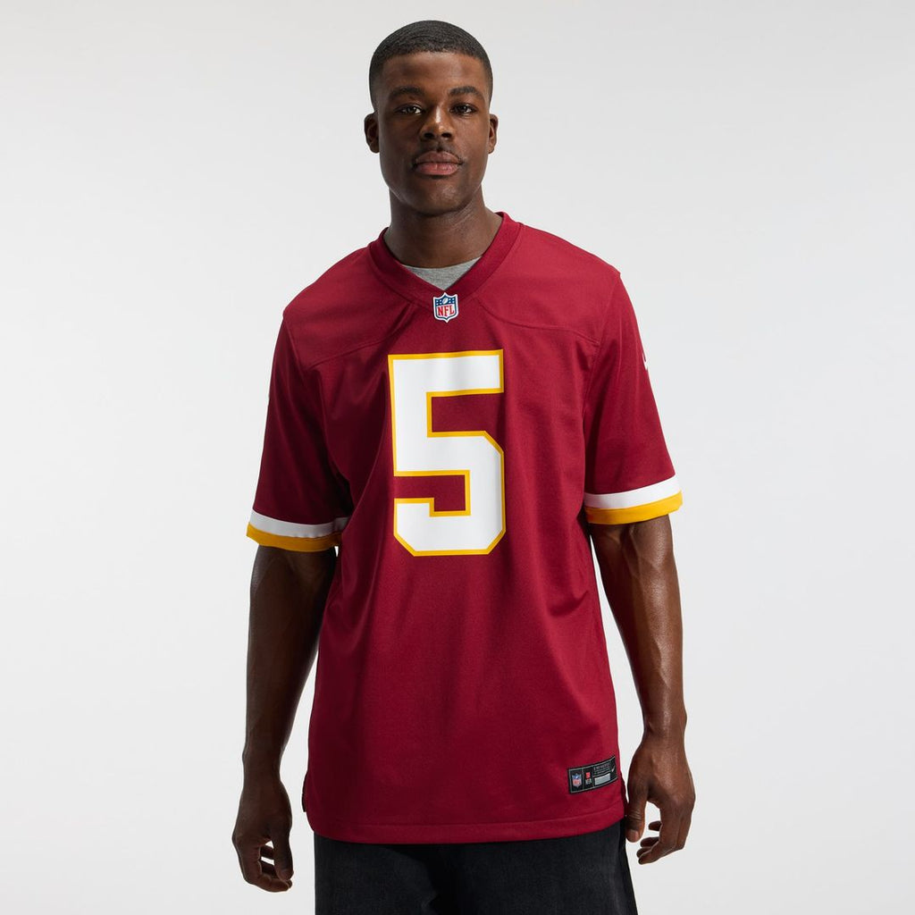 Washington Commanders Jayden Daniels Nike Burgundy Game Jersey product image 2, provided for visual reference and product
