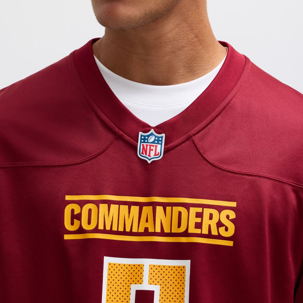 Washington Commanders Jayden Daniels Nike Burgundy Player Game Jersey product image 7, provided for visual reference and