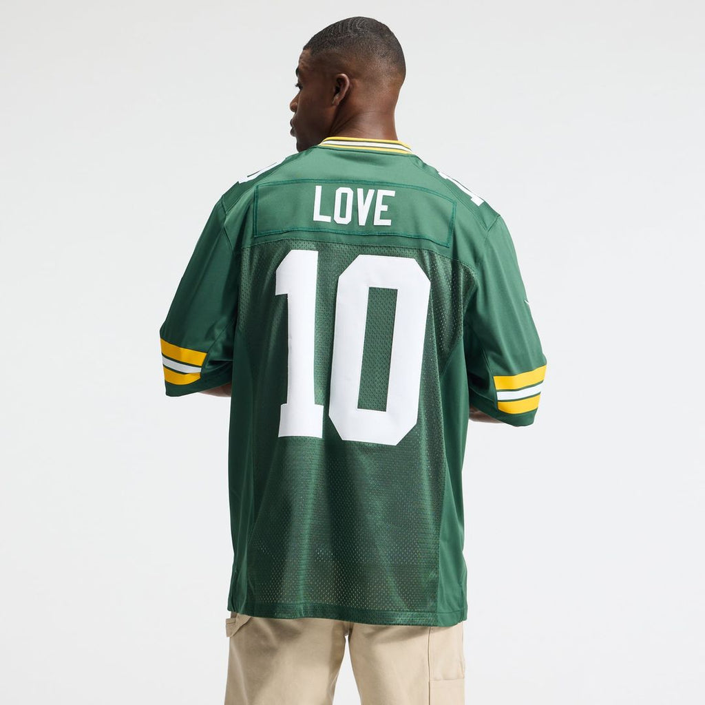 Green Bay Packers Jordan Love Nike Green Vapor Untouchable Stitched Limited Jersey product image 3, provided for visual