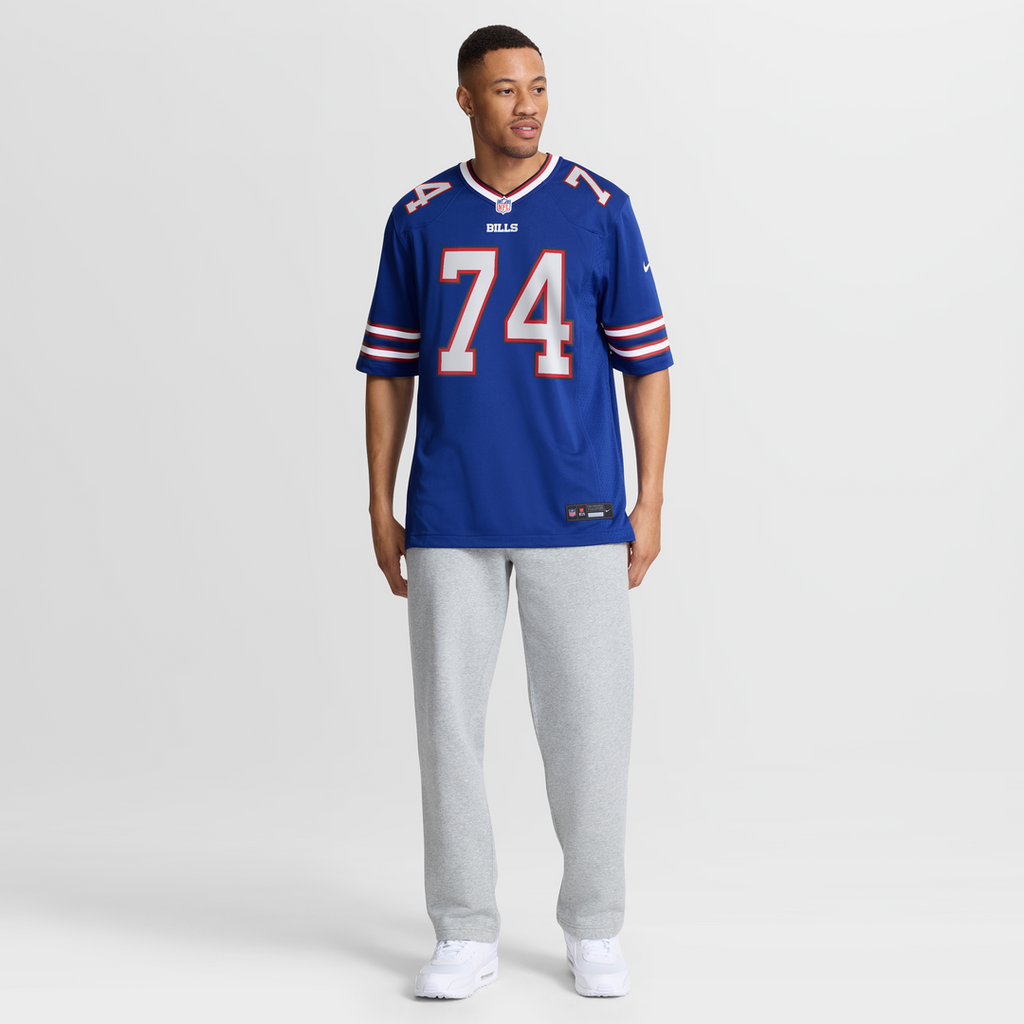Buffalo Bills Ryan Van Demark Nike Royal Game Player Jersey product image 7, provided for visual reference and product