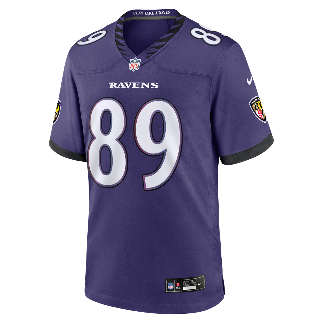 Baltimore Ravens Mark Andrews Nike Black Alternate Game Jersey product image 8, provided for visual reference and product