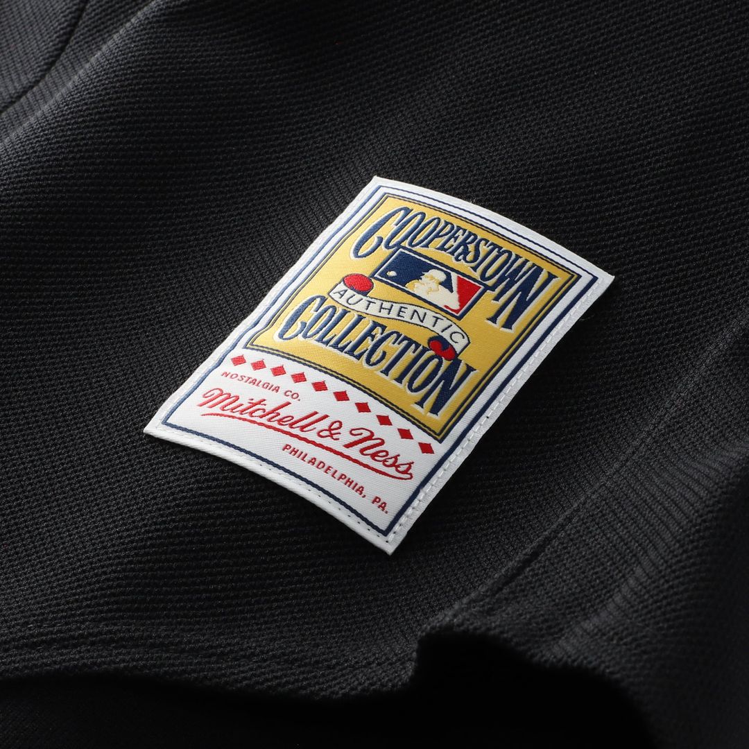 Cincinnati Reds Ken Griffey Jr. Mitchell & Ness Black Cooperstown Collection Authentic Mesh Batting Practice Jersey product