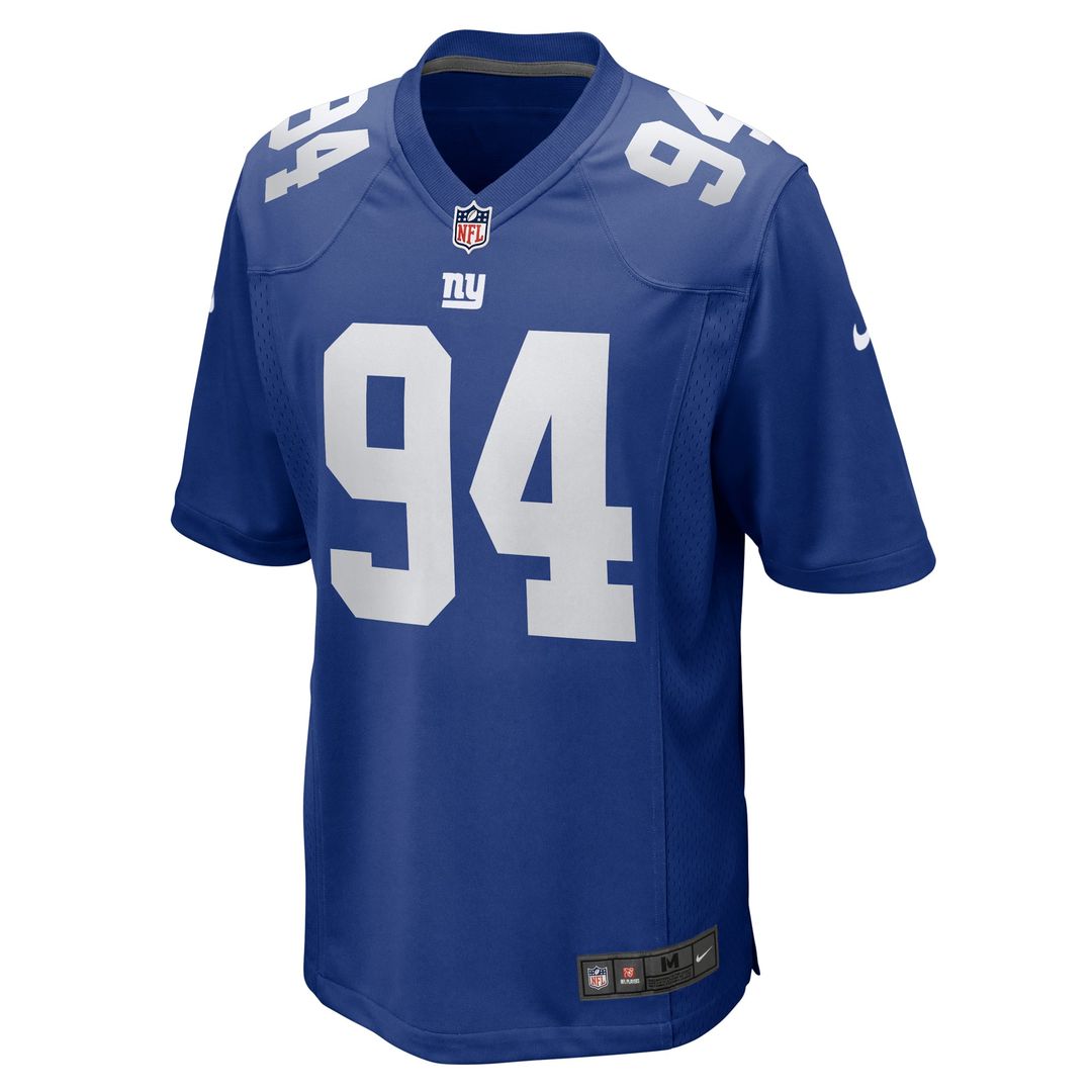 New York Giants Elijah Chatman Nike Royal Team Game Jersey product image 2, provided for visual reference and product detail