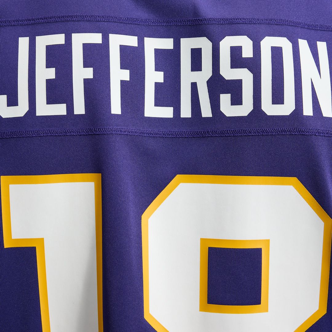 Minnesota Vikings Justin Jefferson Nike White Alternate Game Player Jersey product image 41, provided for visual reference