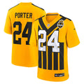 Pittsburgh Steelers Joey Porter Jr. Nike Gold Alternate 1933 Throwback Game Jersey product image 1, provided for visual