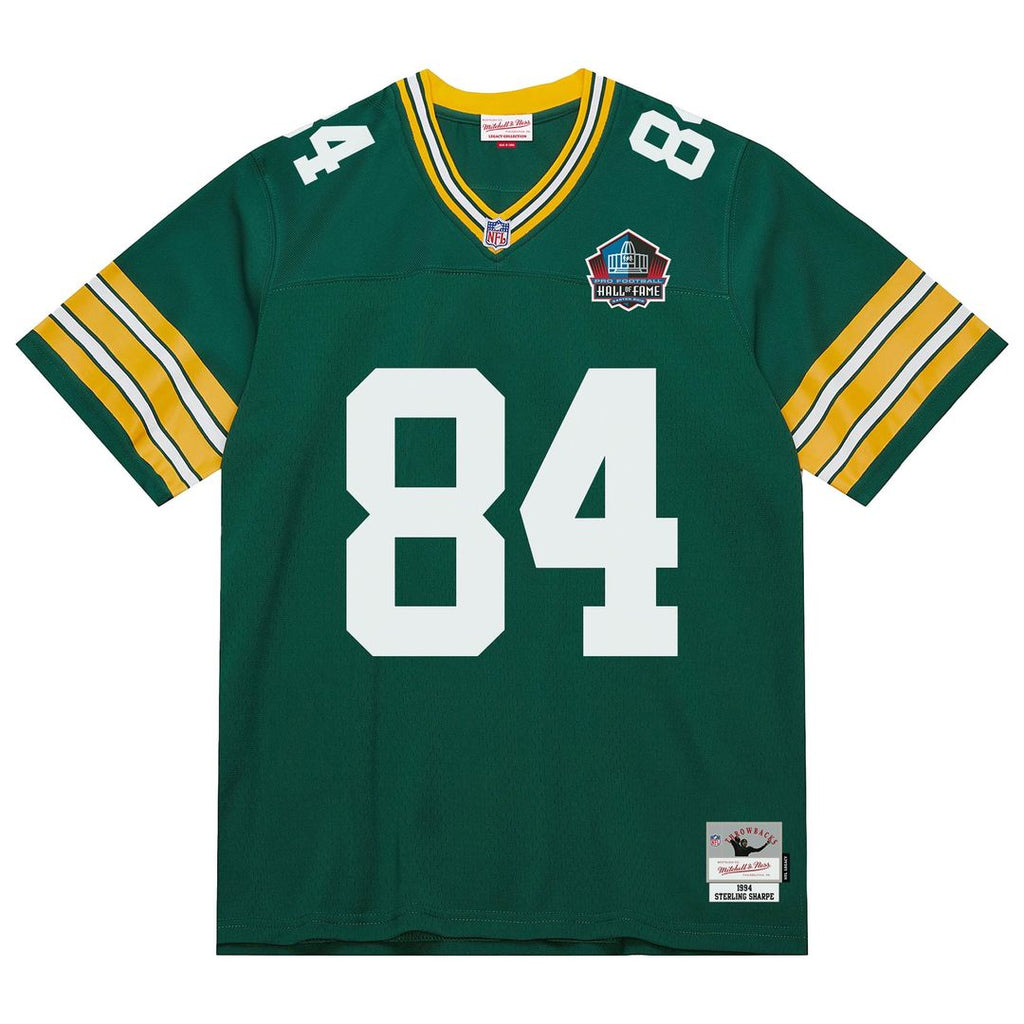 Green Bay Packers Sterling Sharpe Mitchell & Ness Green 1994 Legacy Replica Jersey product image 2, provided for visual