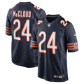 Chicago Bears Nick McCloud Nike Navy Team Game Jersey product image 1, provided for visual reference and product detail