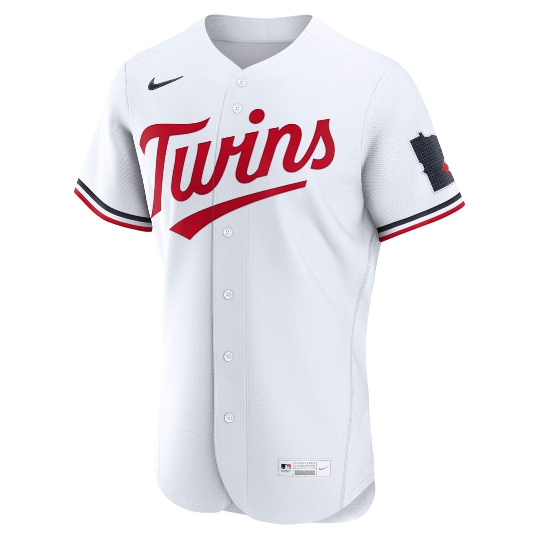 Minnesota Twins Nike Cream Alternate Authentic Jersey product image 8, provided for visual reference and product detail