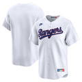 Texas Rangers Nike White Cooperstown Collection Limited Jersey product image 1, provided for visual reference and product
