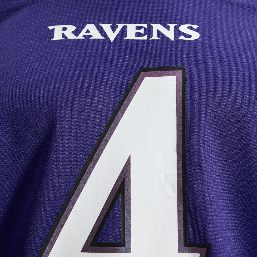 Baltimore Ravens Zay Flowers Nike Purple Team Game Jersey product image 11, provided for visual reference and product detail