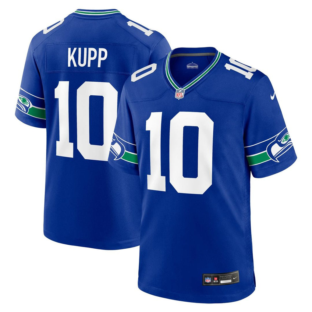 Seattle Seahawks Cooper Kupp Nike College Navy Team Game Jersey product image 21, provided for visual reference and product