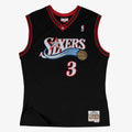 Philadelphia 76ers Mitchell & Ness Swingman Jersey Road Allen Iverson 2000-01 product image 1, provided for visual reference