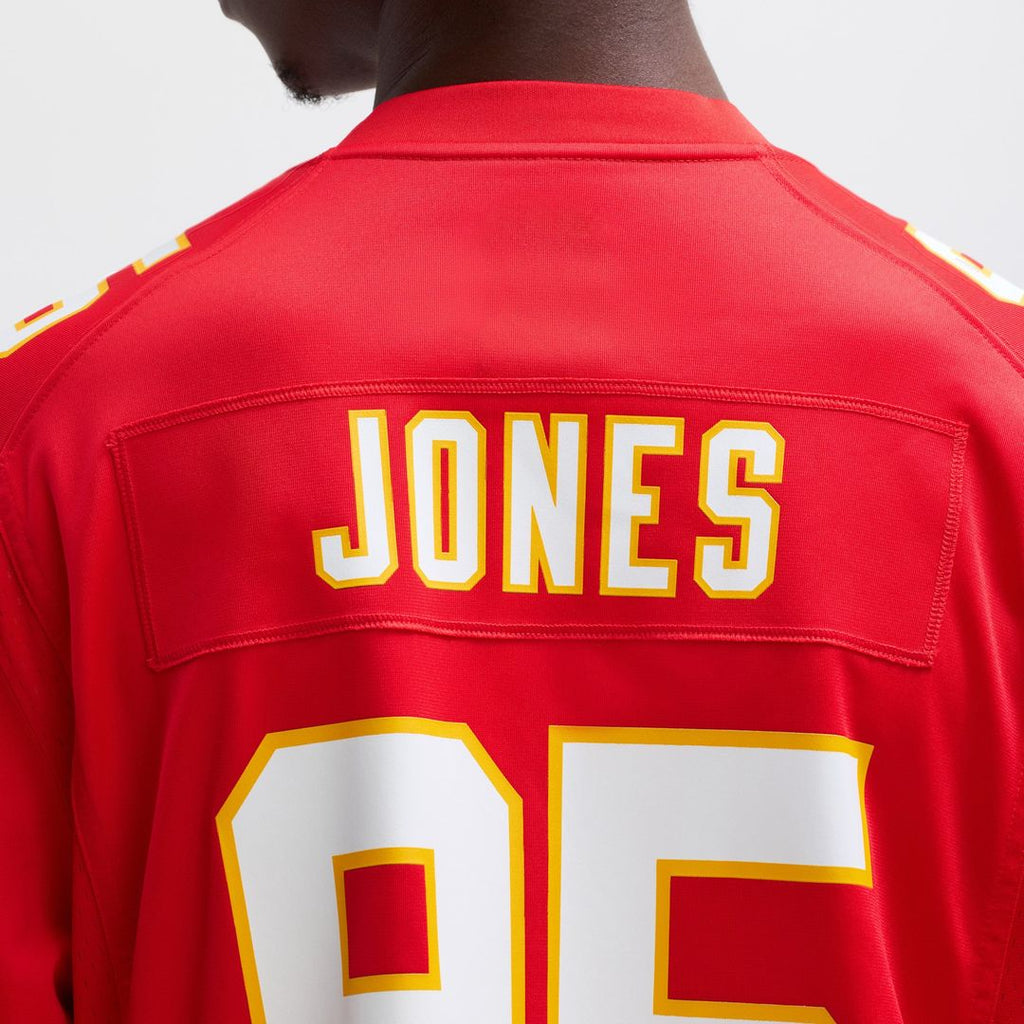 Kansas City Chiefs Chris Jones Nike Red Game Jersey product image 8, provided for visual reference and product detail review