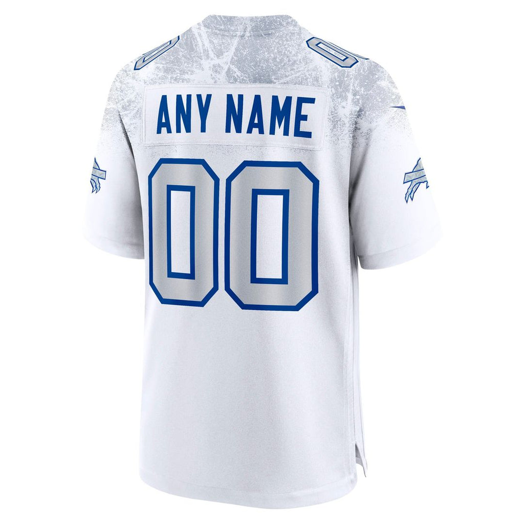 Buffalo Bills Nike White Rivalries Collection Custom Game Jersey product image 3, provided for visual reference and product
