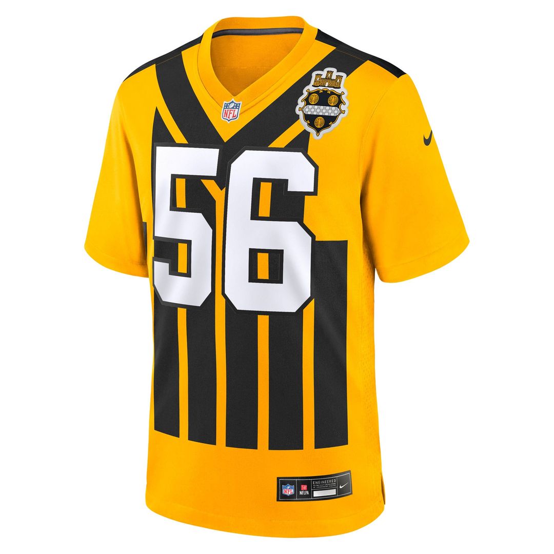 Pittsburgh Steelers Alex Highsmith Nike Gold Alternate Game Jersey product image 9, provided for visual reference and