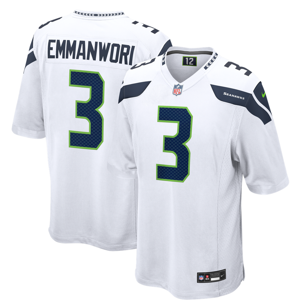 Seattle Seahawks Nick Emmanwori Nike Royal Alternate Game Player Jersey product image 13, provided for visual reference and